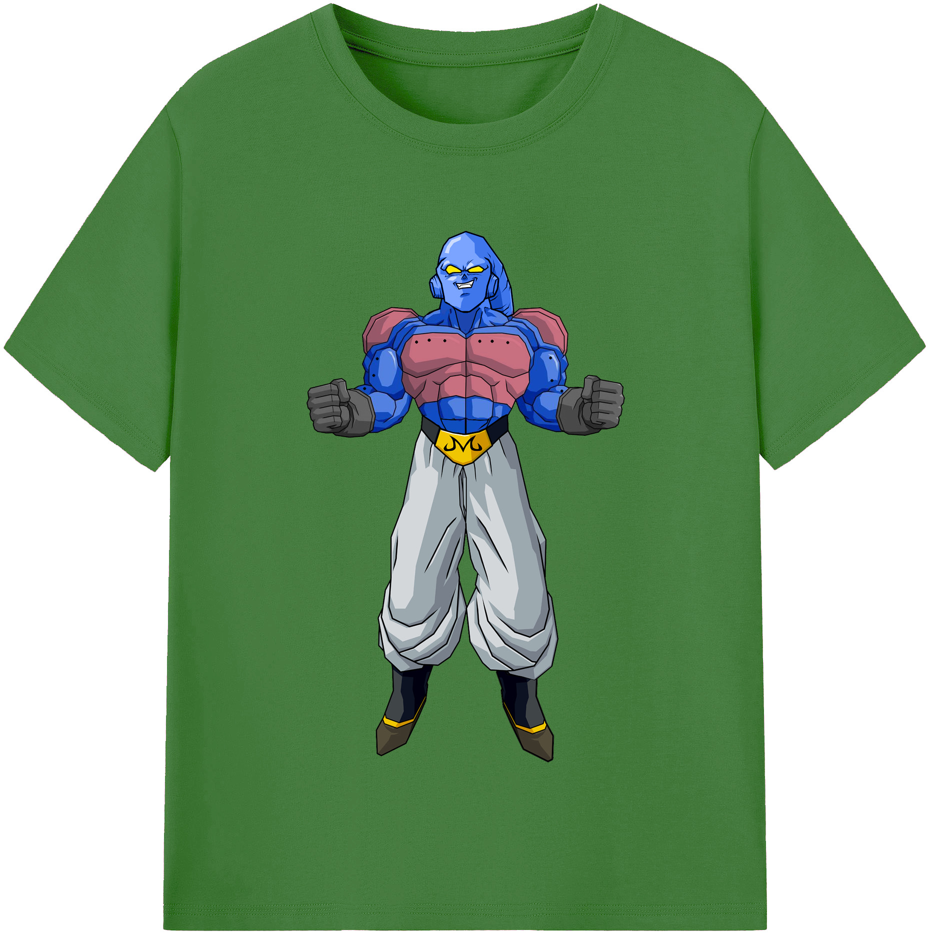 （画像用） ドラゴンボール 魔人ブウ DRAGON BALL Majin Buu レディースカジュアルプリントTシャツ（綿100％）